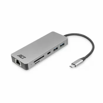 Stacja dokująca ACT USB-C 4K do 1 monitora HDMI, Ethernet, USB-C…
