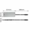 Stacja dokująca ACT USB-C 4K / 8K 30Hz do 1 monitora HDMI, 2,5 Gigabit Ethernet, USB-C 10Gbps, USB-A 10Gbps, audio 3,5 mm, PD pass-through