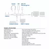 Stacja dokująca ACT USB-C 4K / 8K 30Hz do 1 monitora HDMI, 2,5 Gigabit Ethernet, USB-C 10Gbps, USB-A 10Gbps, audio 3,5 mm, PD pass-through