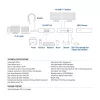 ACT Uniwersalna stacja dokująca USB-C 4K, dla 2 monitorów HDMI/DisplayPort, DisplayLink, kompaktowa konstrukcja