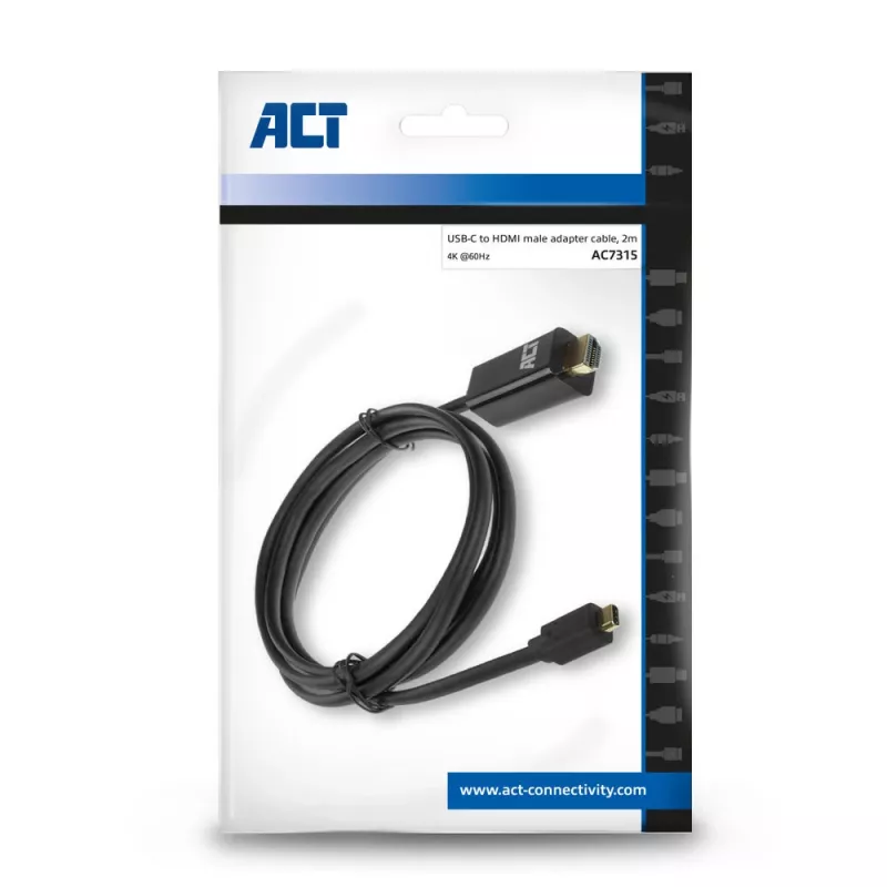 Kabel USB-C do HDMI ACT AC7315 2 metry