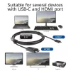 Kabel USB-C do HDMI ACT AC7315 2 metry