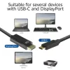 Kabel USB-C na DisplayPort ACT AC7325 2 metry