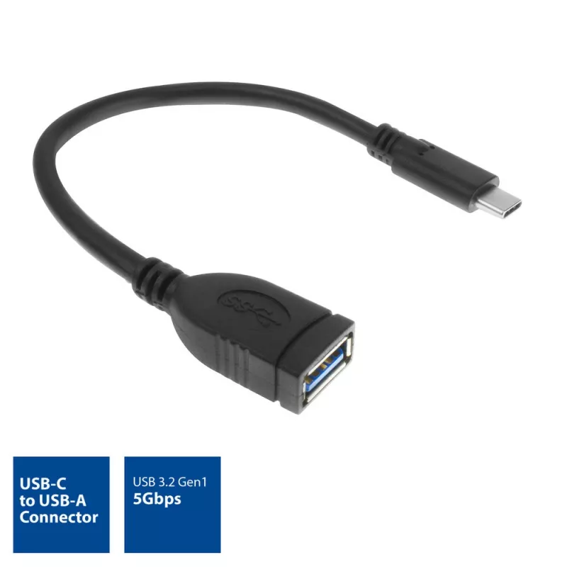 ACT kabel USB 3.0 OTG USB-C męski na USB-A żeński 0,2 m 5 Gbit/s