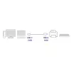 Kabel ACT USB 2.0 USB-A do USB-C 1 metr AC7350