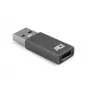 Adapter USB-A na USB-C ACT AC7375 Szary