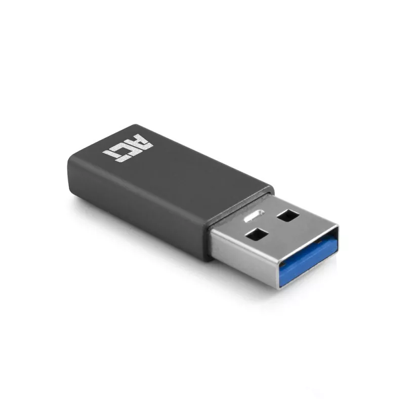 Adapter USB-A na USB-C ACT AC7375 Szary