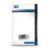 Adapter USB-A na USB-C ACT AC7375 Szary