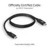 Kabel ACT USB 3.0 USB-C z certyfikatem USB-IF 1 metr 5 Gbit/s