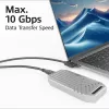 Przewód kątowy ACT USB 3.0 USB-C 1 metr 5 Gbit/s czarny