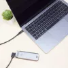 ACT USB 3.0 kątowy kabel USB-C 2 metry 5 Gbit/s Czarny