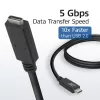 Przedłużacz ACT USB 3.0 USB-C 2 metry 5 Gbit/s Czarny