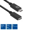 Przedłużacz ACT USB 3.0 USB-C 2 metry 5 Gbit/s Czarny