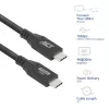 Kabel USB typu C ACT AC7442 2 m 10 Gb/s 60 W czarny