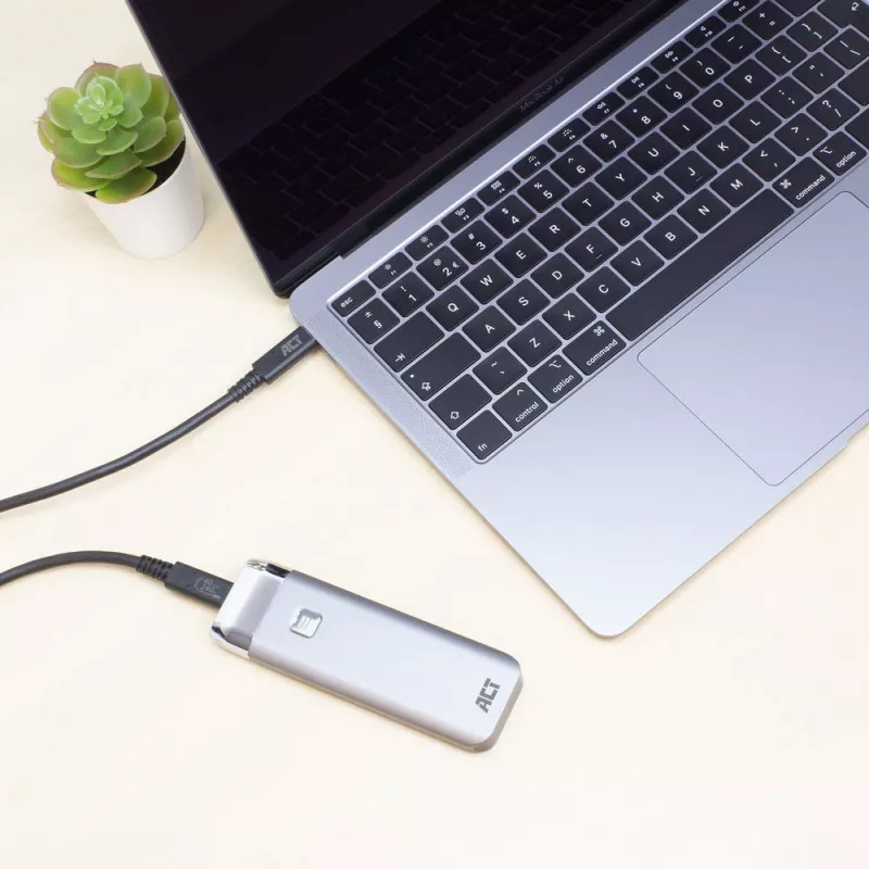 Przewód ACT USB4® 40 Gb/s 240 W USB Type-C®, certyfikowany USB-IF, 0,8 m