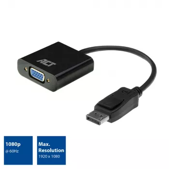 Adapter DisplayPort na VGA ACT AC7515