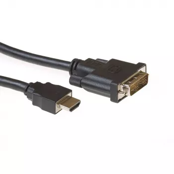 ACT 2 metry przewód adaptera HDMI na DVI-D, HDMI A męski - DVI-D single link męski 18+1