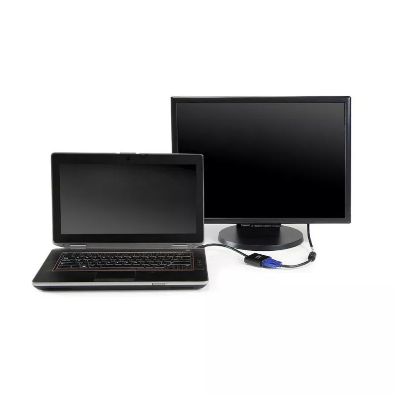 ACT 0.15 metra, przejściówka HDMI-A męski na VGA żeński, z audio