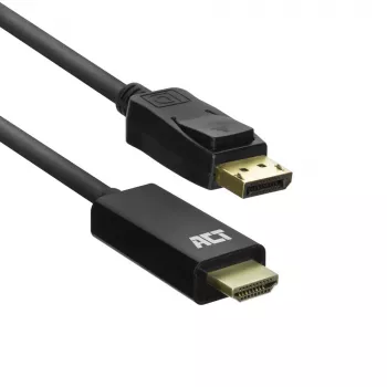 adapter kablowya DisplayPort na HDMI ACT AC7550 1,8 m