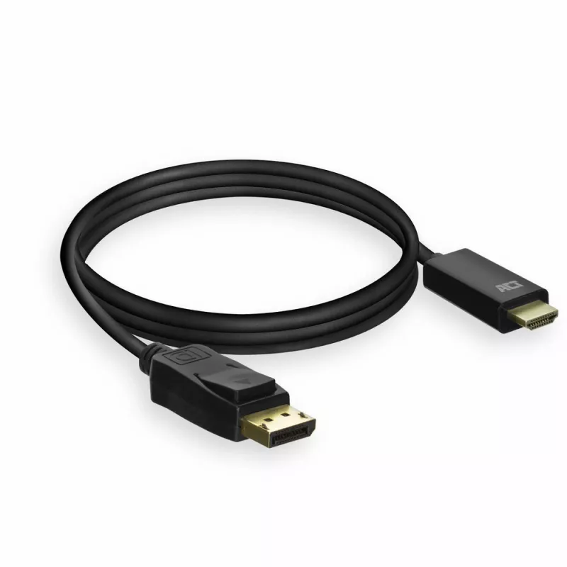 adapter kablowya DisplayPort na HDMI ACT AC7550 1,8 m