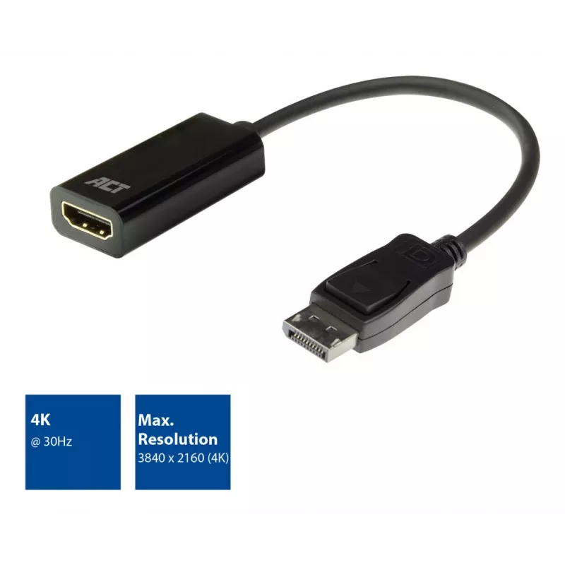 Adapter DisplayPort na HDMI ACT AC7555