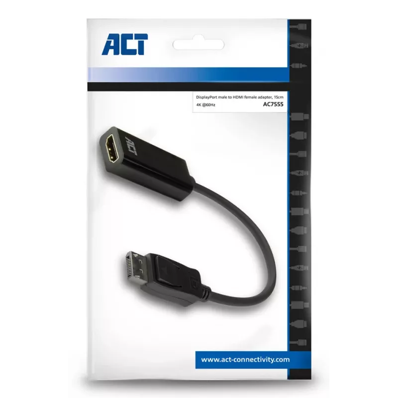 Adapter DisplayPort na HDMI ACT AC7555