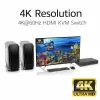 Przełącznik KVM ACT 2-portowy HDMI 4K@60Hz, USB 3.2 Gen1 (USB 3.0)
