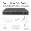 Przełącznik KVM ACT 2-portowy podwójny HDMI 4K@60Hz, USB 3.2 Gen1 (USB 3.0)