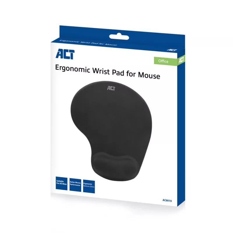 Podkładka pod mysz ACT Ergonomic AC8010 z podpórką pod nadgarstek