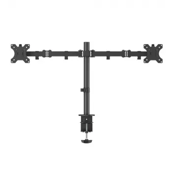 Podwójne ramię monitorowe ACT AC8302 z mocowaniem zaciskowym/przelotowym, 16 kg, 10-32 cali