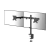 Podwójne ramię monitorowe ACT AC8302 z mocowaniem zaciskowym/przelotowym, 16 kg, 10-32 cali