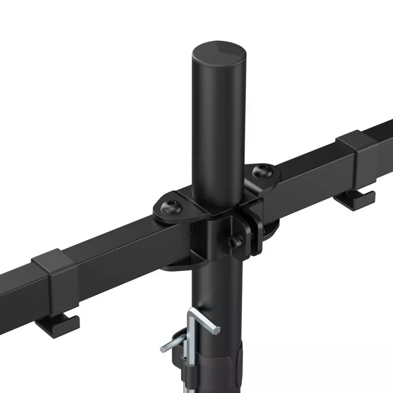 Podwójne ramię monitorowe ACT AC8302 z mocowaniem zaciskowym/przelotowym, 16 kg, 10-32 cali