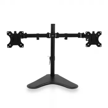 ACT Wolnostojący podwójny uchwyt do monitora AC8320 Maks. waga 16 kg Min. ekran 33 cm Maks. ekran 81,3 cm