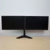ACT Wolnostojący podwójny uchwyt do monitora AC8320 Maks. waga 16 kg Min. ekran 33 cm Maks. ekran 81,3 cm