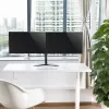 ACT Wolnostojący podwójny uchwyt do monitora AC8320 Maks. waga 16 kg Min. ekran 33 cm Maks. ekran 81,3 cm