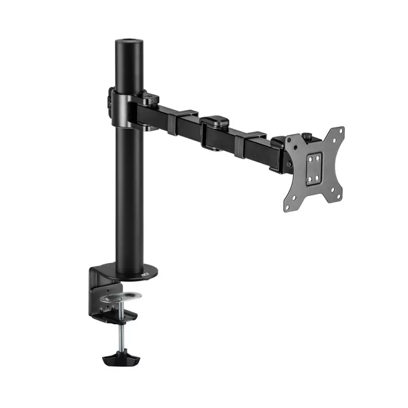 ACT Pojedyncze ramię do monitora biurowe solidne pro Zacisk/przelotowe 12 kg 10-32 cali