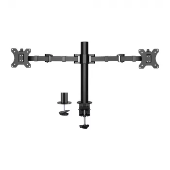 ACT podwójny uchwyt do monitora biuro solid pro zacisk/przelotowy 12 kg 10-32 cali