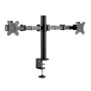 ACT podwójny uchwyt do monitora biuro solid pro zacisk/przelotowy 12 kg 10-32 cali