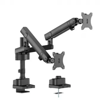 Uchwyt ACT na 2 monitory 35 cali Solid Pro, sprężyna mechaniczna