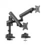 Uchwyt ACT na 2 monitory 35 cali Solid Pro, sprężyna mechaniczna