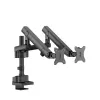 Uchwyt ACT na 2 monitory 35 cali Solid Pro, sprężyna mechaniczna