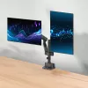 Uchwyt ACT na 2 monitory 35 cali Solid Pro, sprężyna mechaniczna