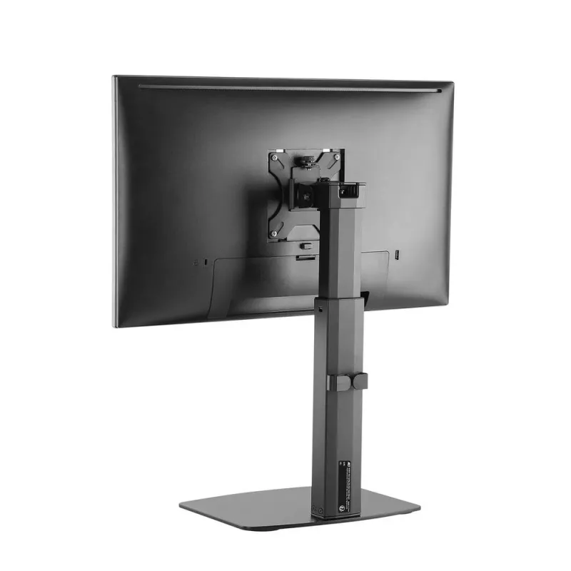 Wolnostojące ramię monitora z gazowym sprężyną ACT do biura, udźwig 7 kg, 10–32 cale