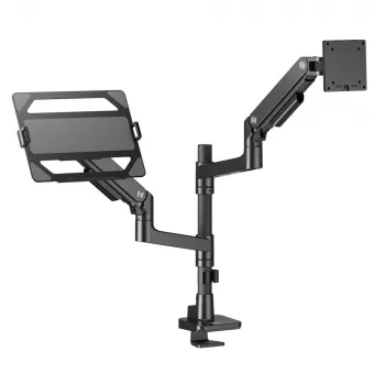 Laptop & monitor arm ACT AC8341 gas spring Czarny 49 inch
