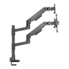 Laptop & monitor arm ACT AC8341 gas spring Czarny 49 inch