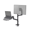 Laptop & monitor arm ACT AC8341 gas spring Czarny 49 inch