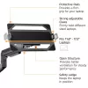 Laptop & monitor arm ACT AC8341 gas spring Czarny 49 inch