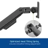 Laptop & monitor arm ACT AC8341 gas spring Czarny 49 inch