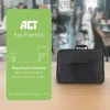 Torba na ramię ACT Office do laptopów do 16,1 inch, wykonana z butelek PET z recyklingu