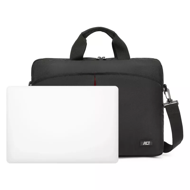 Torba kurierska ACT City na laptopy do 16,1 cala z tworzywa sztucznego z recyklingu